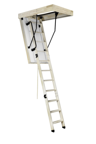 Půdní schody POLAR H280 - Rozměr segmentu: d113 x š60 cm