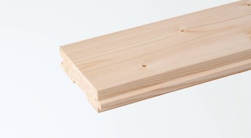 Podlahová palubka AB 28 x 145 x 4200 mm - 4ks/bal, severský smrk