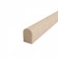 Dřevěné madlo HL4062 - 40 x 62 mm, dub cinkovaný - Délka madla: 1,5m