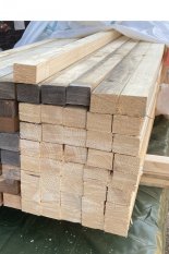 Hoblovaný hranolek C 60 x 60 x 5000 mm - smrkový, sušený