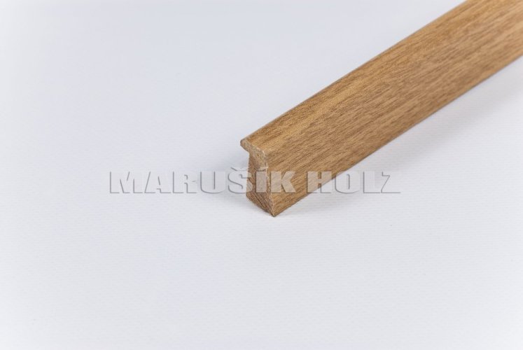 Lišta č.376 - 18 mm x 12 mm x 2,40 m, polodrážka, nastavovaná borovice, potahovaná TŘEŠŇOVOU fólií, PD1812 VÝPRODEJ!!!