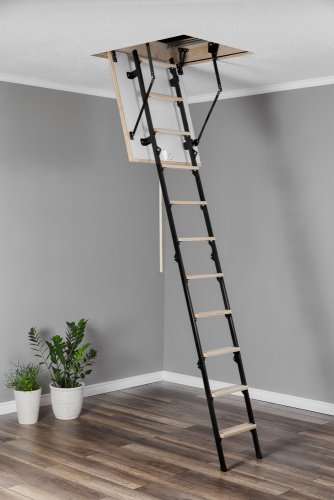 Půdní schody MINI TERMO H265 - Rozměr segmentu: d80 x š60 cm