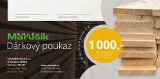 Dárkový poukaz 1000,- kč