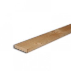 Hoblované prkno BC 25 x 225 x 5000 mm - KB smrkové, sušené, opracované
