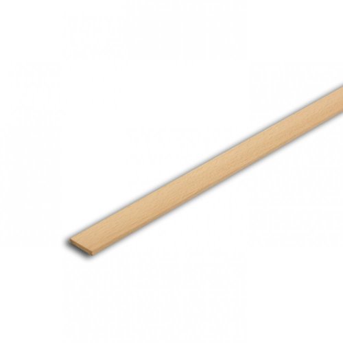 Lišta č.408 - 25 x 4 mm x 0,9 m, buk, H2504