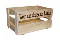 BEDÝNKA borovice š/v/d: 300 x 250 x 480 mm s nápisem UT 08-041