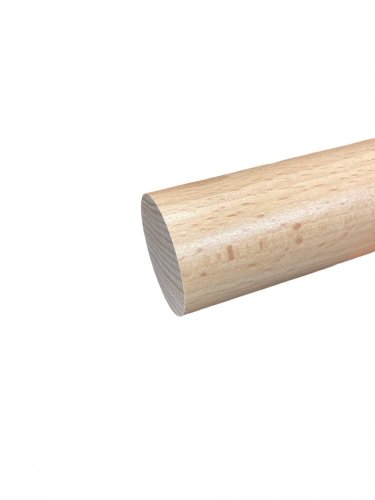 Dřevěné madlo kruhové R38 - ∅ 38 mm, buk napojovaný