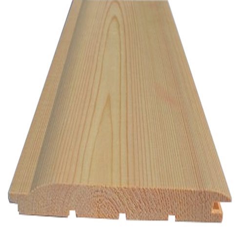 Palubky 19 x 186 x 4000 mm - 4ks/bal.AS, borovice, srubový D profil, kvalita AB