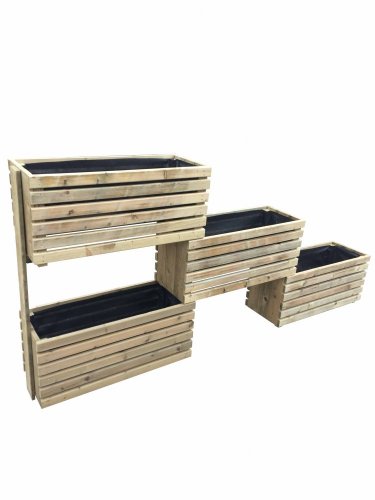 Květináč pro modulový záhon 800 x 370 x 310 mm - 1 ks