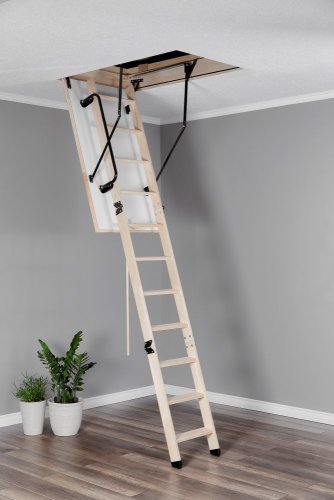 Půdní schody TERMO PS H280 - Rozměr segmentu: d140 x š60 cm