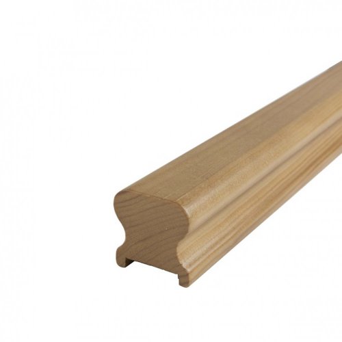 Dřevěné madlo HLP4545 - 45 x 45 mm, buk cinkovaný - Délka madla: 3m