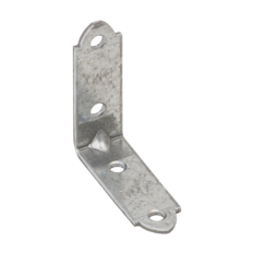 Úhelník úzký KW40 40 x 40 x 15 x1,5 mm stříbrný (40024)