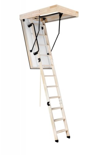 Půdní schody Ei 45 POLAR protipožární H280 - Rozměr segmentu: d120 x š70 cm