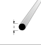 Kruhová lišta č.415 - ∅ 8 mm x 0,9 m, buk, KR08
