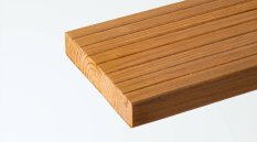 Terasový profil 26x140mm * 4,2m RW - Thermowood sev. borovice, rýhovaná/hladká
