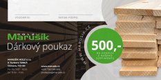 Dárkový poukaz 500,- kč