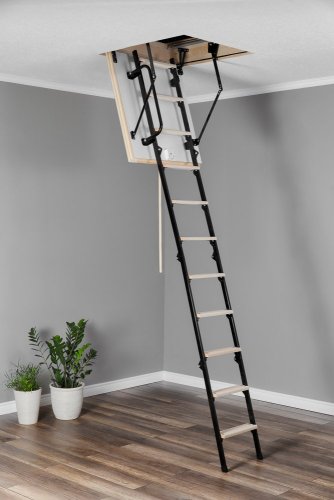 Půdní schody MINI EXTRA H265 - Rozměr segmentu: d90 x š70 cm