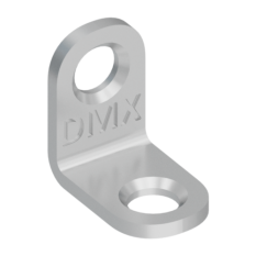 Úhelník montážní FKW20 20 x 20 x 13 x 2,0 mm stříbrný zaoblený 4ks/bal (4482114)