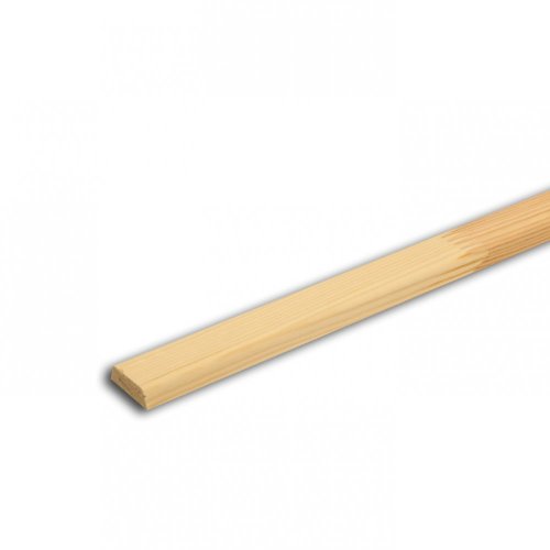 Krycí lišta č.314 - 25 mm x 8 mm x 2,40 m, nastavovaná BO/SM, K2508