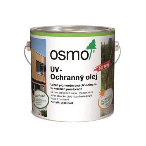 OSMO UV Ochranný olej EXTRA - Barva: bezbarvý hedvábný polomat, Balení: 2,5 l