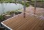 Prkno terasové a bazénové, zadní rýhování AntiSlip 26 x 140 mm - THERMOWOOD - Délka: 3000 mm